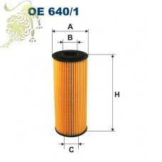 OE640/1 FILTRON Фильтр масляный SKODA/VW/AUDI 96+ (RD.1430WL7008) OE18033